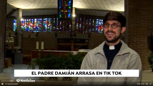 El Padre Damián en Antena 3