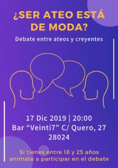 Debate Jóvenes Ateos y Creyentes