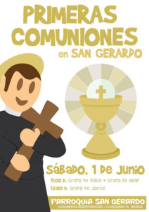 Primeras Comuniones 2019 en San Gerardo