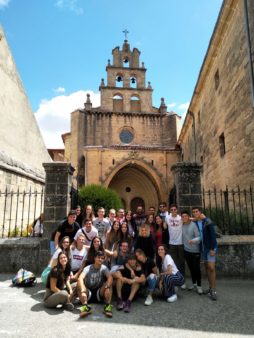 Jóvenes de la Parroquia de San Gerardo en la Misión de El Espino 2019
